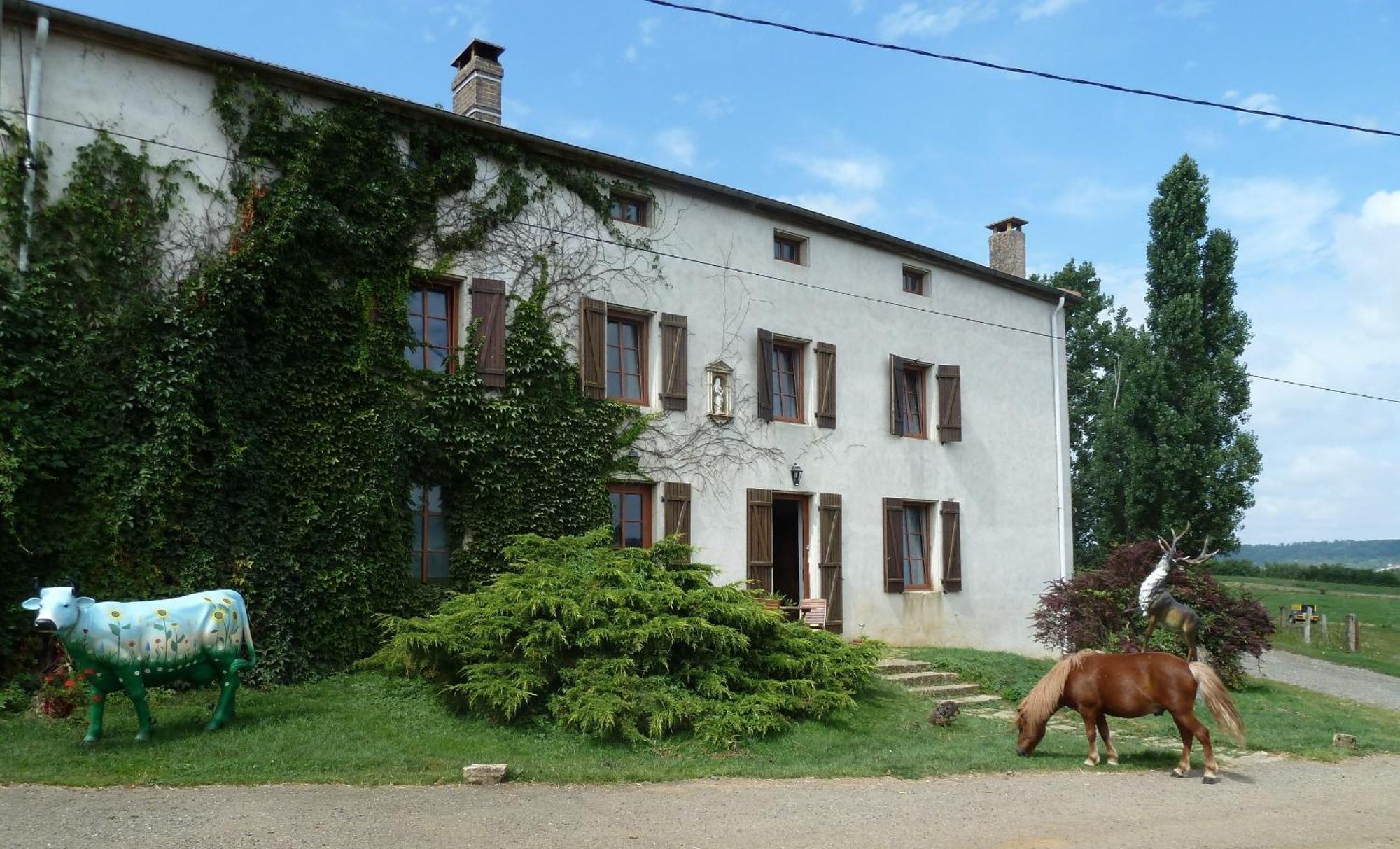 Ferme Du Montheu Bed & Breakfast Dommartin-sous-Amance Exterior photo