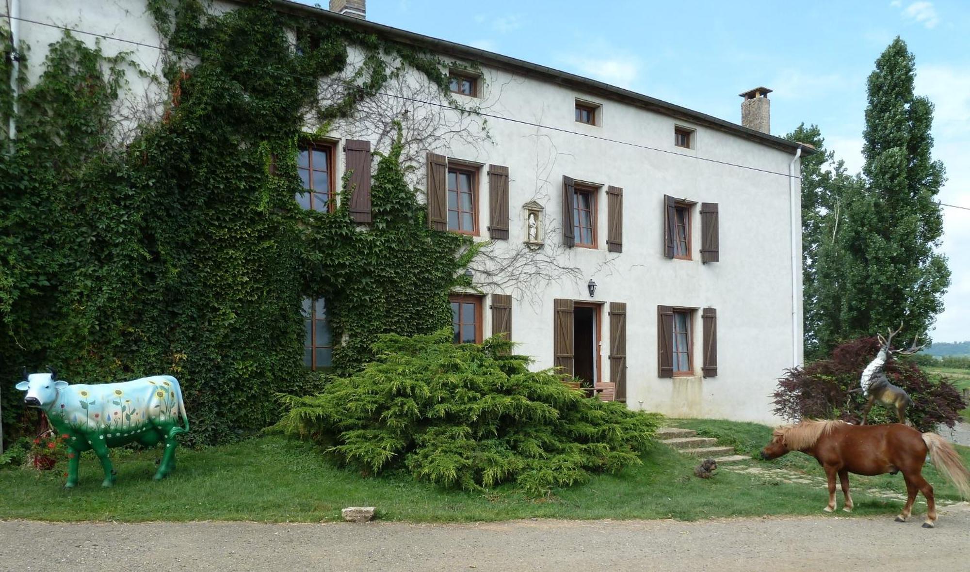 Ferme Du Montheu Bed & Breakfast Dommartin-sous-Amance Exterior photo